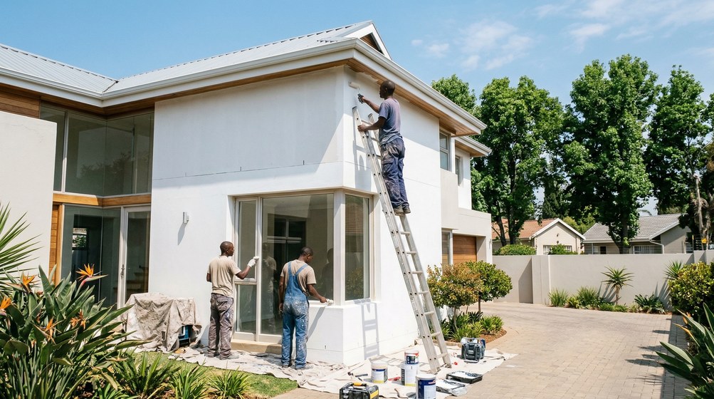 Professional painters working in Royal Ascot, Cape Town West Coast